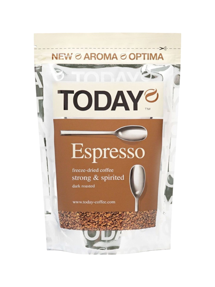 КОФЕ TODAY ESPRESSO 150Г СУБЛ М/У